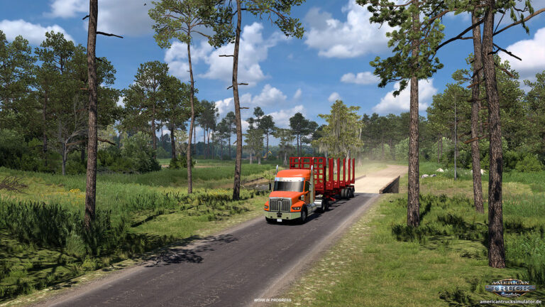 Sumpflandschaften und Wälder in Louisiana